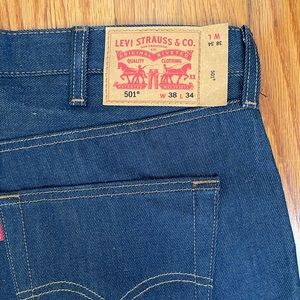 Levi’s 501 Shrink-to-Fit Jeans.